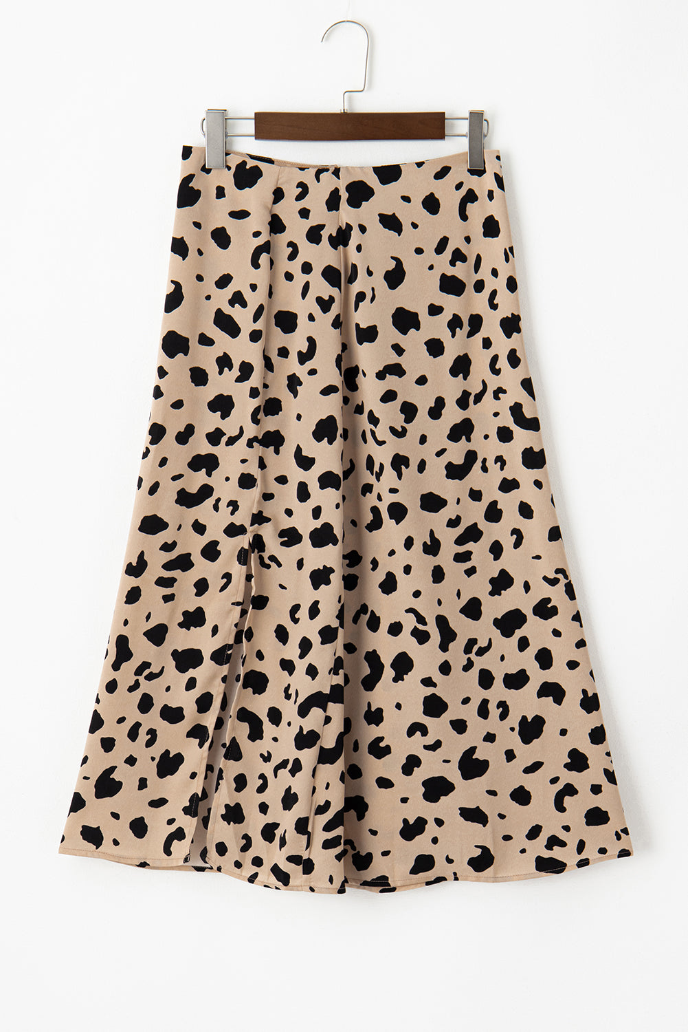 Slit Printed Midi Skirt - Tote and Lounge