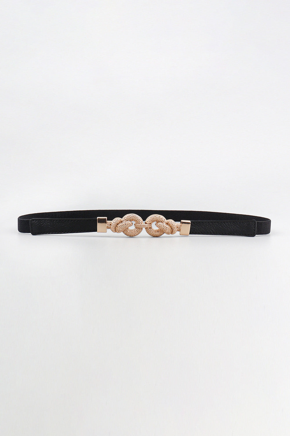 Zinc Alloy Buckle PU Leather Belt - Tote and Lounge