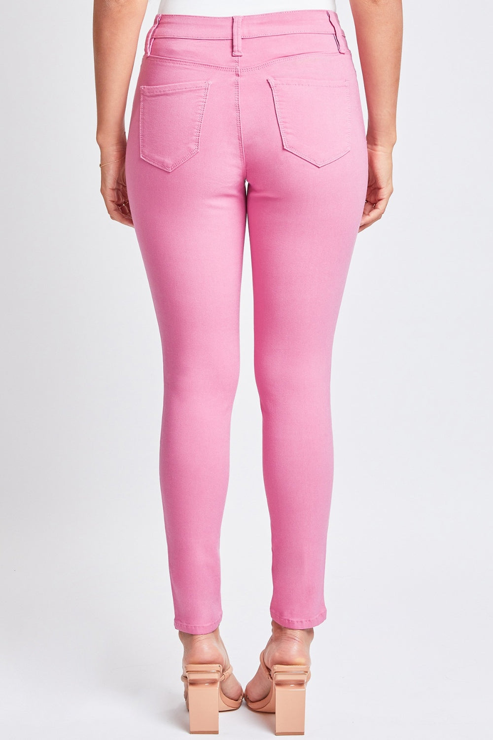 YMI Jeanswear Full Size Hyperstretch Mid-Rise Skinny Pants - Tote and Lounge