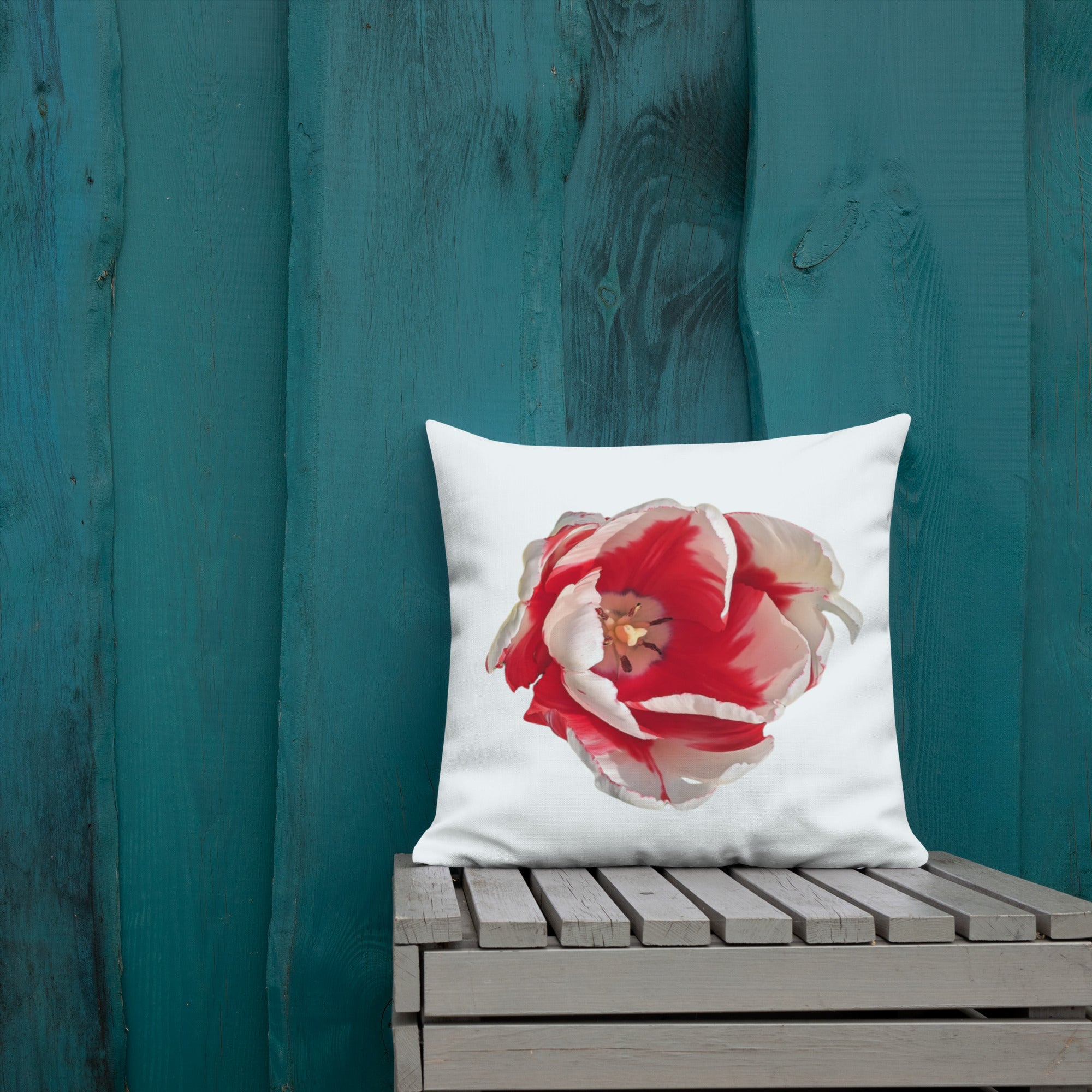 Red Tulip Premium Pillow