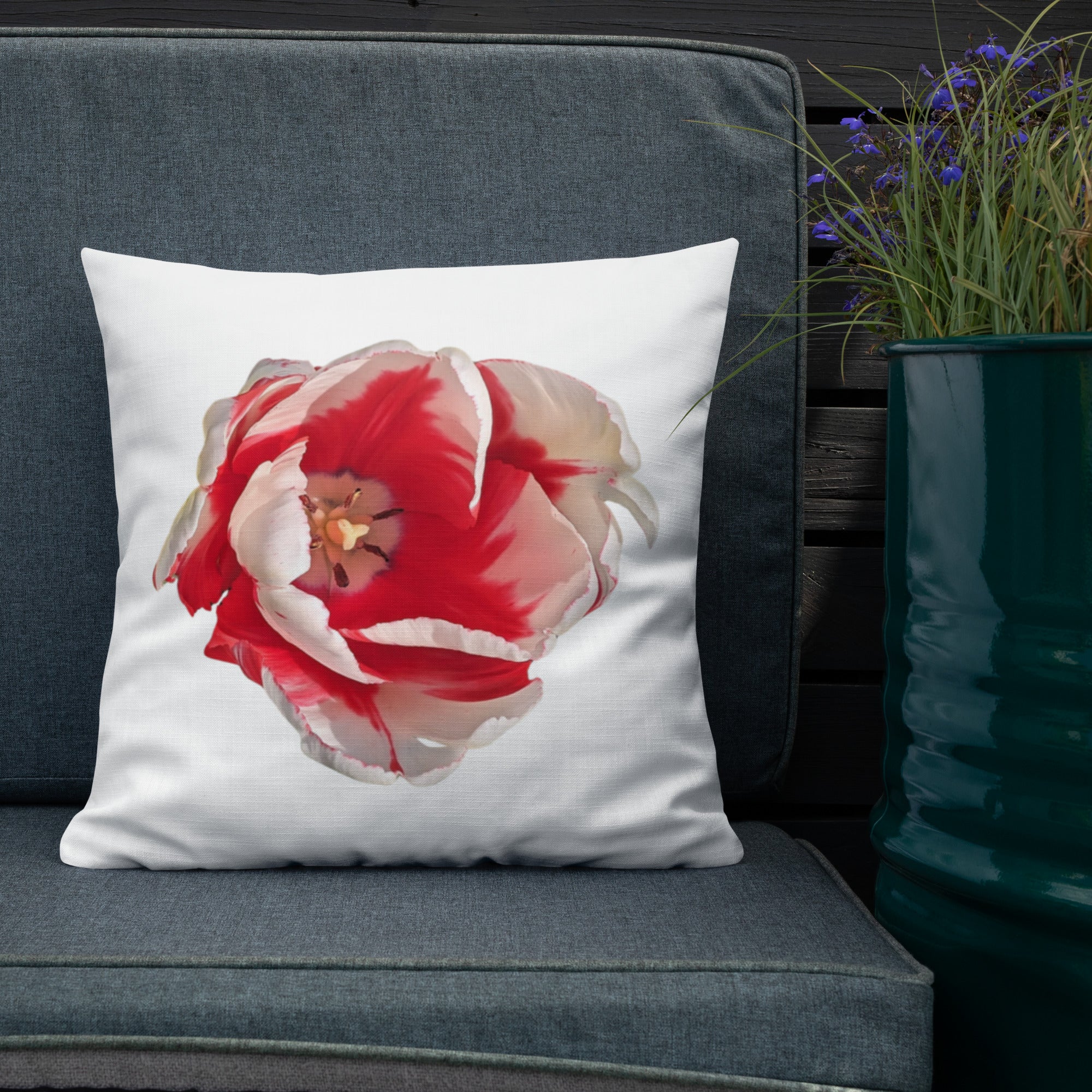 Red Tulip Premium Pillow