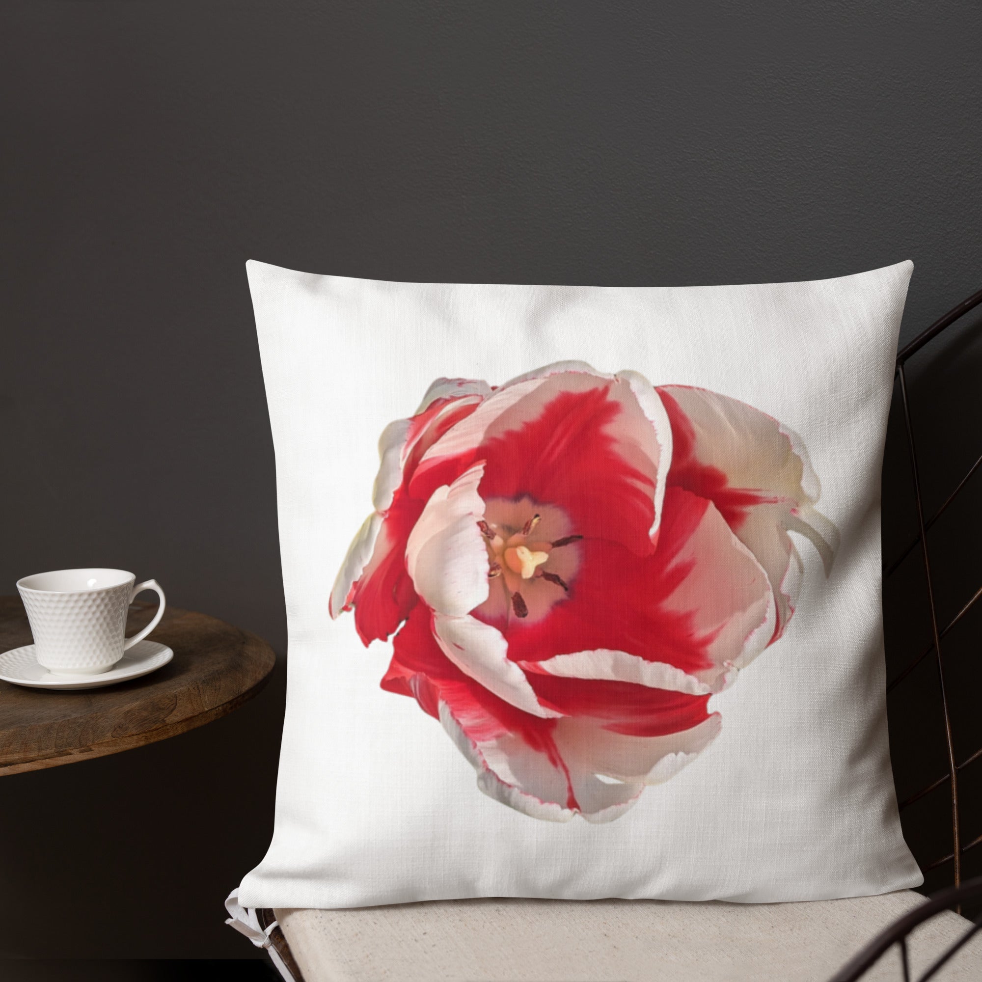 Red Tulip Premium Pillow